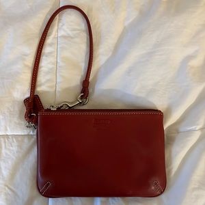 Coach Wristlet Red
